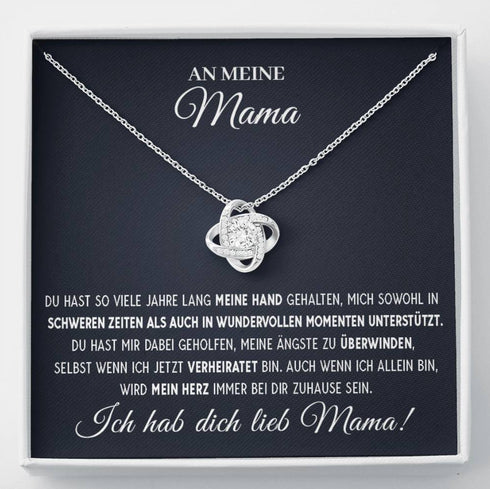 "An meine Mama" Halskette - mein Herz